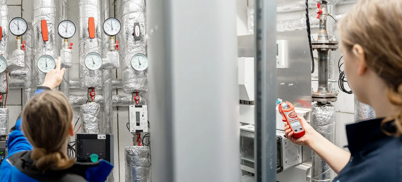 Wärmepumpen-Installation
