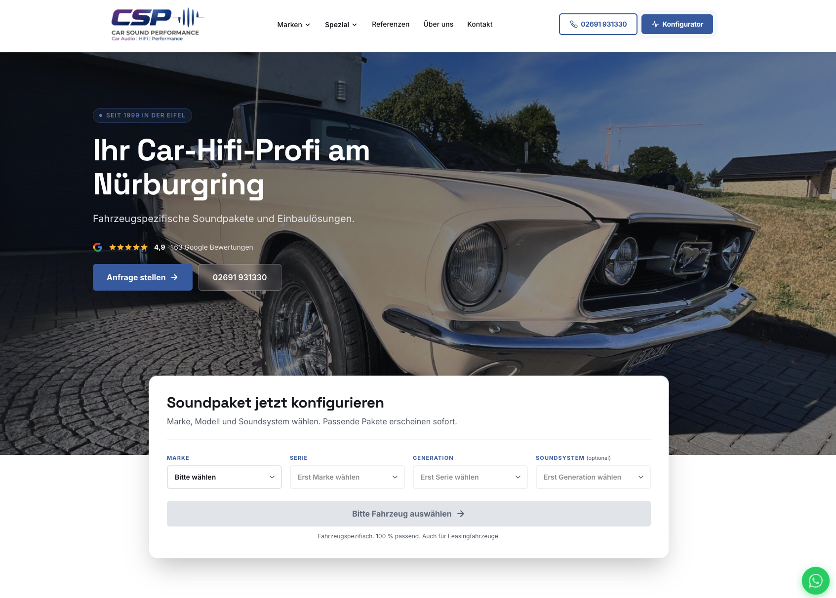 CSP Car Sound Performance, Inhaber Frank Kutscheid