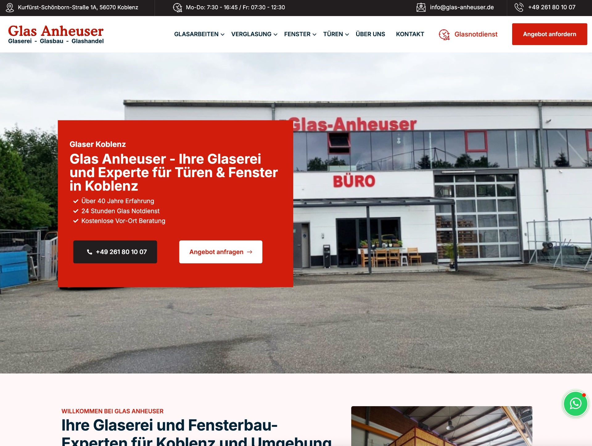 Glas Anheuser