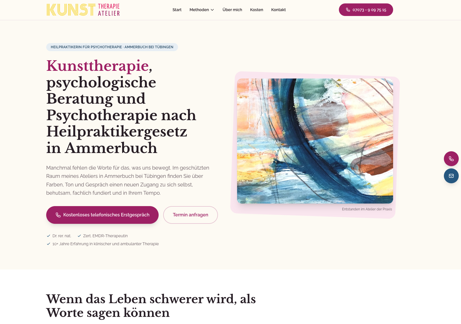 Praxis für Kunsttherapie Dr. Petra Heymann