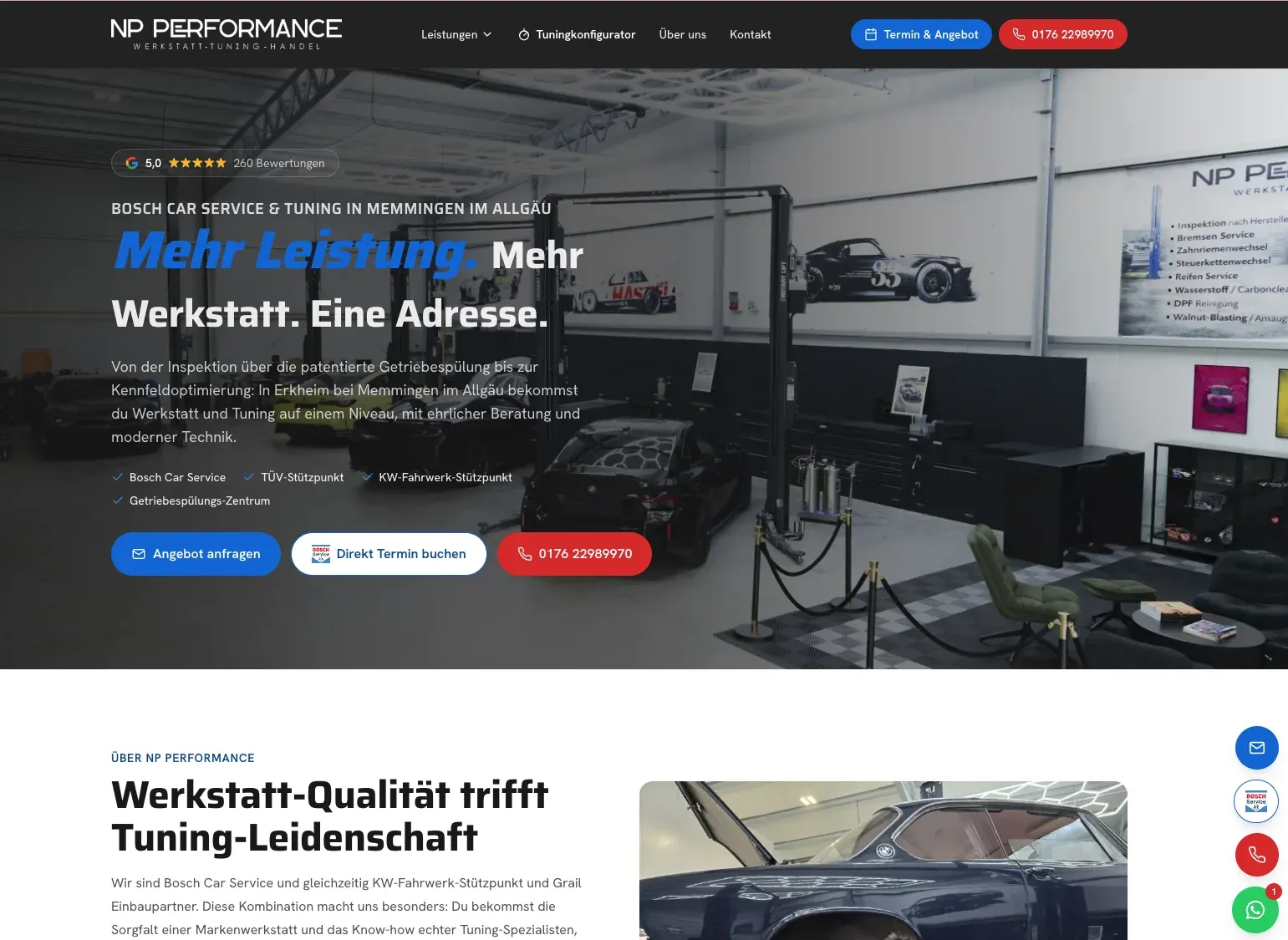 NP Performance GbR, Bosch Car Service, Erkheim