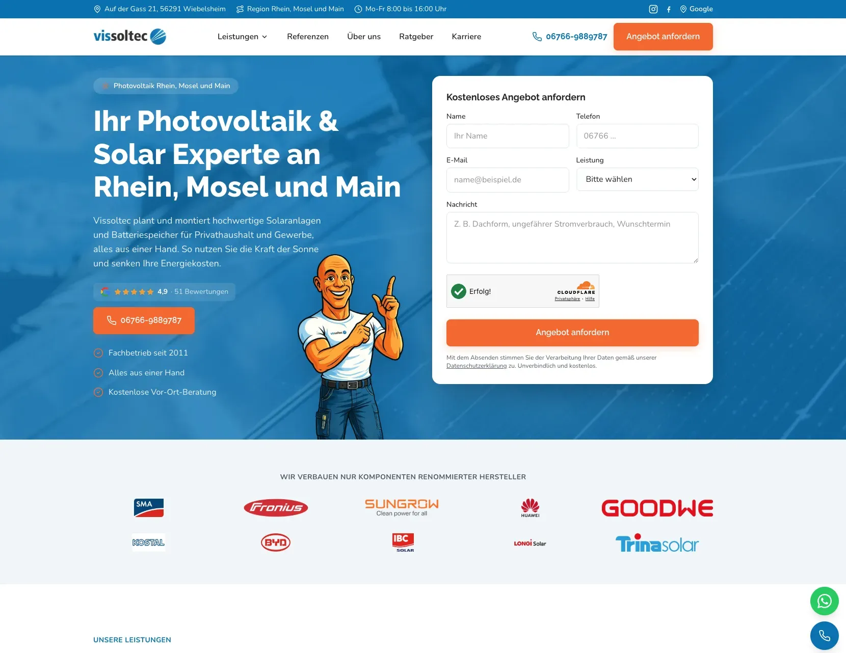 Vissoltec GmbH, Geschäftsführer Pietro Putignano